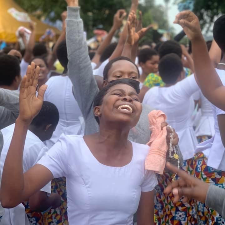 Ministration at Accra Girls Leaver’s Service