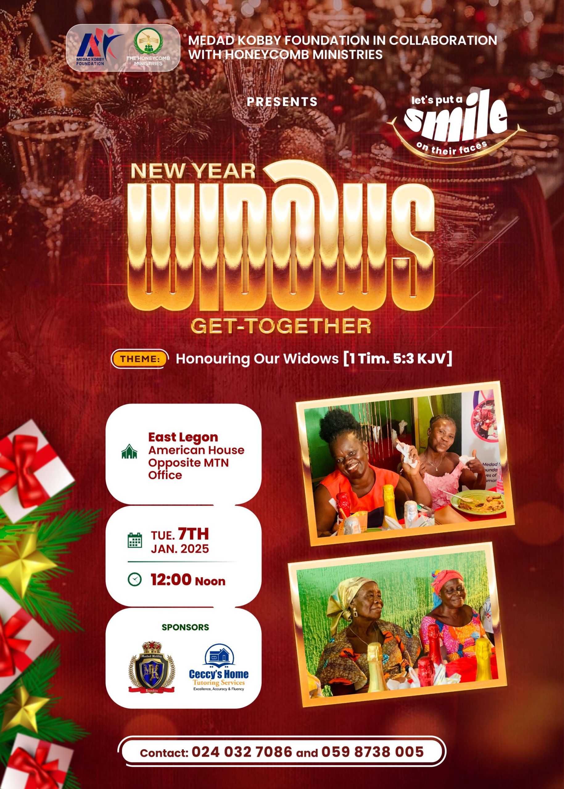 New Year Widows Get Together